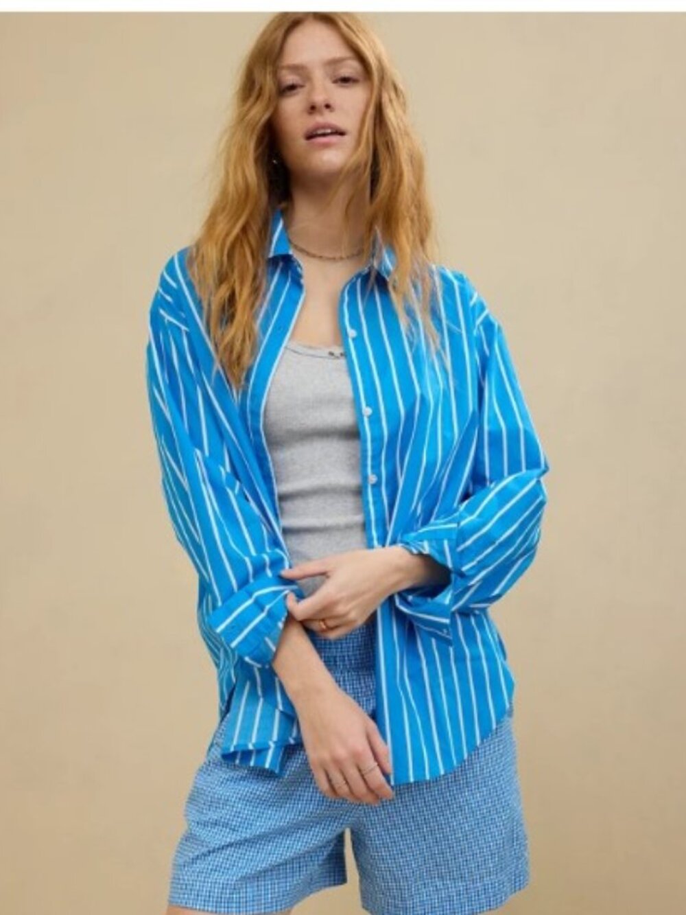 Aerie Good Day Button Down Shirt